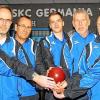 Gemeinsam greifen bei Germania Marktbreit nach der Kugel: (von links) Eberhard Knöchel, Roland Knieling, Jürgen Geringer, Christian Rüth, Alfred Schramm, Wilfried Sperber und Markus Lohmüller.