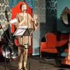 Ganz famos gezaubert: Im Bild von links: Stephan Schmitt, Conny Morath und Anne Kox-Schindelin bei ihrem umjubelten Konzert „Famoser Saitenzauber“ im Theater in der Gerbergasse.