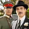 Unterschiedliches Brüderpaar: Die Schauspieler Francis Fulton-Smith (links) und Barnaby Metschurat als Hermann und Albert Göring im Doku-Drama „Der gute Göring“ – zu sehen am Sonntag um 21.45 Uhr in der ARD.