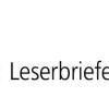So wird in der Zeitung auf mögliche Kürzungen von Leserbriefen hingewiesen. So wird in der Zeitung auf mögliche Kürzungen von Leserbriefen hingewiesen.