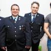 Den Michelfelder Feuerwehrverein führen in den kommenden sechs Jahren (von links): Gerhard Wolf, Michael Kraft, Achim Leybach und Marco Schardt.