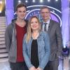 v.l.: Leon Windscheid, Kristina Deininger und Moderator Günther Jauch.
