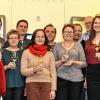 Zum Wohl auf das neue Nordheimer Weinfest. Die beteiligten Winzer und Gastronomen ließen es sich nicht nehmen gemeinsam mit der örtlichen Weinprinzessin Christina Schneider auf die Neuausrichtung und den Fortbestand ihres Weinfestes anzustoßen.