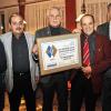 Bei der Jahresversammlung wurde die Goldene Raute an (von links) Hermann Baatz, Jürgen Kleinberg, Peter Katzenberger, Ludwig Bauer und Holger Behringer übergeben.