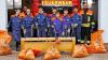 Die Jugendlichen der Freiwilligen Feuerwehr Neubrunn beteiligten sich an der Aktion „putz-munter“ des Team Orange. Sie sammelten in und um Neubrunn weggeworfenen Müll. Darunter war sogar ein Bettgestell. Die Teilnehmer waren: (von links) Basti Reichelt, Jugendwart Nicolas Hellmann, Cora Hoffmann, Lukas Krüger, Jakob Müller, Fabian Sterzl, Mark-Andre Hubl, Luis Santos und Jugendwart Benedikt Schwarz.