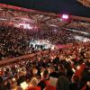 So voll wird's beim ersten Weihnachtssingen im Willy-Sachs-Stadion sicher nicht werden wie hier bei Union Berlin, doch Initiator Ullrich Göbel ist zuversichtlich, dass die erste Ausgabe eines Weihnachtssingens am 18. Dezember in Schweinfurt ein Erfolg wird.