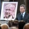 Bewegende Trauerfeier: Der ehemalige Ministerpräsident von Baden-Württemberg, Günther Oettinger, erinnert in Stuttgart an den verstorbenen, ehemaligen CDU-Ministerpräsidenten Lothar Späth.