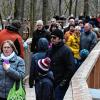 Reger Betrieb herrscht seit der Eröffnung auf dem neuen Baumwipfelpfad Steigerwald der Bayerischen Staatsforten bei Ebrach.