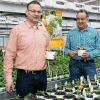 Der neue Obermeister der Gärtner im Landkreis Haßberge ist Dietmar Hofmann aus Kirchaich (links), zu seinem Stellvertreter wählte die Gartenbaugruppe Roland Roth.