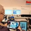 Augmented Reality, die erweiterte Realität, war ein zentrales Thema am  Rexroth-Stand auf der Hannovermesse 2015.