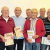 Jahrzehntelange Treue zum TSV 1871 Retzbach: (von links) Vorsitzender Michael Zull ehrte Alfred Schüpfer (70 Jahre Mitglied), Friedolin Schneider (50), Reinhold Eichel (60), Erich Dittmaier  (60), Ludwig Feser (60), Willi Behr (50), Klaus-Dieter Kurpanek (50), Karl-Heinz Kurpanek (50), Erhard Müller (60) und Ehrenvorsitzender Bernhard Hock (60).