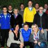 Neu gewählt, bereiten diese Funktionäre des SV 76 Krautheim die Feiern zum 40-jährigen Jubiläum vor: (hinten von links) Helga Barth, Jens Elflein, Florian Schmiedel, Thomas Felber, Angelika Langguth-Gegner, Thomas Gegner, Joachim Söllner, Sebastian Barth, Reinhard Söllner, Klaus Kohr, Vorsitzender Harald Elflein, (vorne von links) Sabine Elflein, Martin Schmiedel und Katja Hohmann.