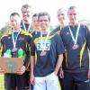 Bronze I: die Männer des LAZ Kreis Würzburg mit (v. li.) Frank Zehnter, Joschua Deckert, Alex Zehnter, Max Hübner, Jonas Wohlfart, Alexander Zink.