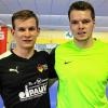 Pascal Schneider (rechts) vom TSV Großbardorf hat bei den deutschen U23-Meisterschaften Bronze gewonnen. Im Viertelfinale setzte er sich in einem hochklassigen Duell gegen Christopher Wittke (links) durch.