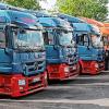Blinkender Chrom und PS-starke Motoren: Lkw aller Marken waren beim ersten Truckertreffen in Tauberbischofsheim auf dem Laurentiusberg zu bestaunen.