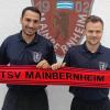 Sie halten das Erfolgsprojekt hoch: Kabil Jabiri (links) und Kai Siemers schufen in Mainbernheim die Basis für den Aufstieg.