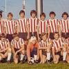 Mannschaftsbild von 1976 (hinten von links) Thomas Popp, Wolfgang Lust, Frank Heinlein, Jürgen Schulz, Frank Flury, Wolfgang Pfister, Edi Brand, Manfred Halbritter, Otto Baum sowie vorne von links: Jürgen Appel, Peter Sopp, Frank Müller, Werner Bick, Matthias Bauer, Bernhard Knieß und Horst Eichelmann.