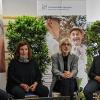 Diskutierten über die Zukunft der Pflege (von links): Heimleiterin Ute Volkamer, Sexualassistentin Nina de Vries, Peter Wißmann (Geschäftsführer von Demenz Support), Friedbert Rüb, Leiter der Altenpflege-Schule und Moderator Marcel Briand.