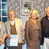 Ehrungen bei der CSU: (von links) Adelbert Franz (30 Jahre), Maria Jeßberger (40 Jahre), Philipp Lannig (50 Jahre), Ortsverbandsvorsitzende Isolde Franz, Horst Fuhrmann (35 Jahre) und MdL Thorsten Schwab.