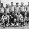 Rottenbauers Fußballer anno 1956: (hinten von links) Andreas Schiefer, Rudi Schaubach, Hans Läpple, Rudolf Oßwald, Alois Metzger, Paul Schrödl, Erich Beck, Theo St. Mont, (vorne von links) Gerhard Hamberger, Walter Dürr und Eugen Oßwald.