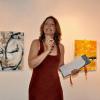 „Wegzeichen“ heißt die neue Ausstellung des Bad Neustädter Kunstvereins. Kunsthistorikerin Annette Roggatz eröffnete die Ausstellung.