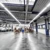 Blick in die neue Produktionshalle der Firma Weihrauch in Mellrichstadt.