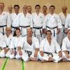 Teilnehmer der Karateabteilungen aus Wertheim und Tauberbischofsheim am Überraschungstraining mit Malcom Dorfman (8. Dan).