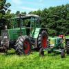 Interessanter Größenvergleich: Dieselross (links) neben Favorit Turbo. FOTO Peter Federlein