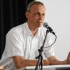„Die DDR war ein riesiger Sicherheitsapparat“: Professor Helmut Müller-Enbergs bei seinem Vortrag im Bildhäuser Hof.