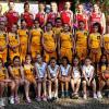 (MV)   Die Basketball-Mädchen der Altersklassen U 11, U 13 und U 15 der DJK Würzburg haben jeweils die Meisterschaft in der Bezirksliga gewonnen. Vorne von links (U 11): Lisa Endres, Regina Neumann, Emily Sperling, Melanie Stolitsyna, Michelle Anderst, Karina Winter, Angelina Raderschadt, Erika Kool, Amelie Anken, Melissa Turtakova. Mitte von links (U 13): Alexandra Nefedov, Lena Marksteder, Ashanti Brooks, Tatjana Mayer, Leila Dhiaf, Isabell Nekrasov, Lilija Grebenjuk, Patricia Benke, Viktoria Wiegel, Lisa Rein, Evelina Grebenjuk, Sofia Dreits, Aminat Umaeva, Trainer Martin Vocke. Hinten von links (U 15): Viktoria Beidin, Alina Zähle, Melissa Reich, Michelle Meisner, Tyra Zagorski, Lina Levit, Rosa Frisorger, Michelle Hartmann, Kristina Kombeiz, Julia Kinsel, Diana Wiegel, Viktoria Golovina.