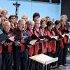 Überzeugender Auftritt des Gesamtchors aus Margetshöchheim.