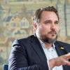 Bayerns FDP-Generalsekretär Daniel Föst fordert mehr Polizei statt Datenspeicherung.