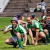 „Unsere Alkoholmannschaft hat ein Fußballproblem“ nannte sich diese Mannschaft, die in Hockstellung das Spielfeld betrat.