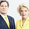 Die Gesellschafter der Schaeffler Gruppe Maria-Elisabeth Schaeffler-Thumann und Sohn Georg F. W. Schaeffler führen das Lebenswerk der Brüder Schaeffler fort.
