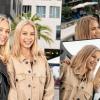 Die Zwillinge Lisa und Lena aus der Nähe posen auf dem Kleinen Schlossplatz in Stuttgart. Die beiden Mädchen haben über eine Million Abonnenten auf Instagram und zählen damit zu den Stars der Szene.