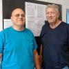 Georg Reichenbacher (links) und Michael Böhm sind Mädchen für alles in der neuen GU.