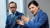 Bundesjustizminister Heiko Maas (links, SPD) und EU-Kommissarin Vera Jourova äußerten sich am Montag in Berlin zu den Möglichkeiten der Bekämpfung von Hasskriminalität im Internet.