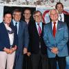 Gäste bei der 70-Jahrfeier der AWO-Ochsenfurt waren (von links): Stefan Wolfshörndl (AWO-Bezirksvorsitzender), Christiane Halbleib, Volkmar Halbleib, Helmut Werner (AWO), Manfred Ragati, Peter Honecker, stellvertretender Bürgermeister Joachim Eck und Paul Lehrieder.