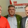 Bernhard Elsesser (2. Vorsitzender des Kinderhospizvereins Marktheidenfeld), Stefan Zöller (Vorsitzender des Kinderhospizvereins) und Ralph Knüttel (Mitglied des Regionalvorstands der Johanniter Unterfranken) sind mit ihrem Plan für ein gemeinsames stationäres Hospiz für Kinder und Jugendliche in Mainfranken vorerst gescheitert.