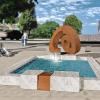 So soll er aussehen, der Brunnen, den der Künstler Kurt Grimm für den neuen Dorfplatz in Kleinrinderfeld schaffen soll. Gemeinderat und Bürger sprachen sich eindeutig für diese Variante aus.