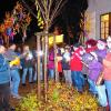 Fröhlicher Kirchweihauftakt in Gaukönigshofen. Die Thierbachsänger sorgten mit ihren Darbietungen für Stimmung.