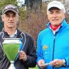 Clubmeister Peter Antoskiewicz (links) und Seniorensieger Josef Leibetseder