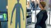 Einer der neuen Sicherheitsscanner am Flughafen in Stuttgart.