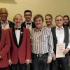 Der HCV greift 2017 nach den Sternen und verleiht schon mal Orden an seine Stars (von links): Holger Leikam vom Fastnachtsverband Franken, Stefan Butterhof, Sven Thieroff, HCV-Präsident Peter Halbig, Günter Ludwig, Sitzungspräsident Gerhard Schleyer Berthold Emmerling, Verena Vikuk,  Siegfried Gößmann, Mona Markert, Julia Ankenbrand, Franziska Schenk, Oliver Gößmann, Eva Mai und Lea Heinzmann.
