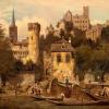 (ret)   Das Grafschaftsmuseum zeigt bis 19. März eine Ausstellung mit Gemälden von Karl Weysser. Der 1833 geborene Künstler, der auch der „badische Spitzweg“ genannt wird, hat zahlreiche Ansichten von Wertheim gemalt, wie das hier abgebildete „Blick auf das Kittsteintor“ (Privatbesitz). Seine Werke wurden schon mehrfach im Grafschaftsmuseum präsentiert. Bei der neuen Sonderausstellung „Licht, Luft, Sehnsuchtsorte“ liegt der Schwerpunkt auf seinen Malerfreunden, denen er auf seinen verschiedenen Lebensstationen begegnete. Eine Matineeführung bietet das Grafschaftsmuseum am Sonntag, 18. Dezember, um 11.30 Uhr an. Dr. Jörg Paczkowski wird die Besonderheit der badischen Malerei in der zweiten Hälfte des 19. Jahrhunderts anhand der Bilder erläutern, die stilistisch vom Naturalismus, poetischen Realismus bis zu den Anfängen des deutschen Impressionismus reichen. Die Bilder entstanden in einer Zeit des rasanten gesellschaftlichen wie ökonomischen Umbruchs. Es kam das Wissen um den Verlust der Dorfstruktur hinzu, deren Bestand es zu dokumentieren galt. Auch die besondere Art der Darstellung der noch intakten Landschaft zeigt das Ahnen von einer beginnenden Veränderung. „Gerade unter diesen Aspekten ist diese Ausstellung hochaktuell,“ so der Museumsdirektor. Die Führung dauert etwa 45 Minuten. Die Ausstellung „Licht, Luft, Sehnsuchtsorte“ thematisiert die Gefühle und Empfindungen der Landschafts- und Architekturmaler in der zweiten Hälfte des 19. Jahrhunderts. Das bewog sie, „Sehnsuchtsorte“ wie die reine Natur, Kleinstädte und Dörfer als Gegenstand ihrer Bildmotive zu wählen. Die Ausstellung ist bis 19. März zu sehen. Die ursprünglich für Herbst/Winter vorgesehene Ausstellung über die Eichelgasse wurde auf das Frühjahr 2017 verschoben. Neuer Eröffnungstermin ist der 29. Mai.