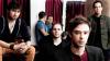 50m freistil, das sind von links: Markus Henneberger (Gitarre), Felix Schmidt (Schlagzeug), Simon Metz (Bass), Sebastian Stark (Gesang und Gitarre) und Dominik Henkel (Keyboard).