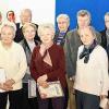 Langjährige Mitglieder der Reha-Sportgruppe Volkach-Kolitzheim erhielten im Sportheim Kolitzheim vom Vorsitzenden Gerhard Stark (Zweiter von rechts) Ehrenurkunden.