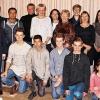 Die Geehrten beim Neujahrsempfang in Oberpleichfeld mit Bürgermeisterin Martina Rottmann (Vierte links).