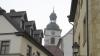 Ein Städtchen im Mittelpunkt: Der Turm der Stadtkirche von Arnstein