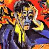 Leonhard Frank, porträtiert von Ernst Ludwig Kirchner.